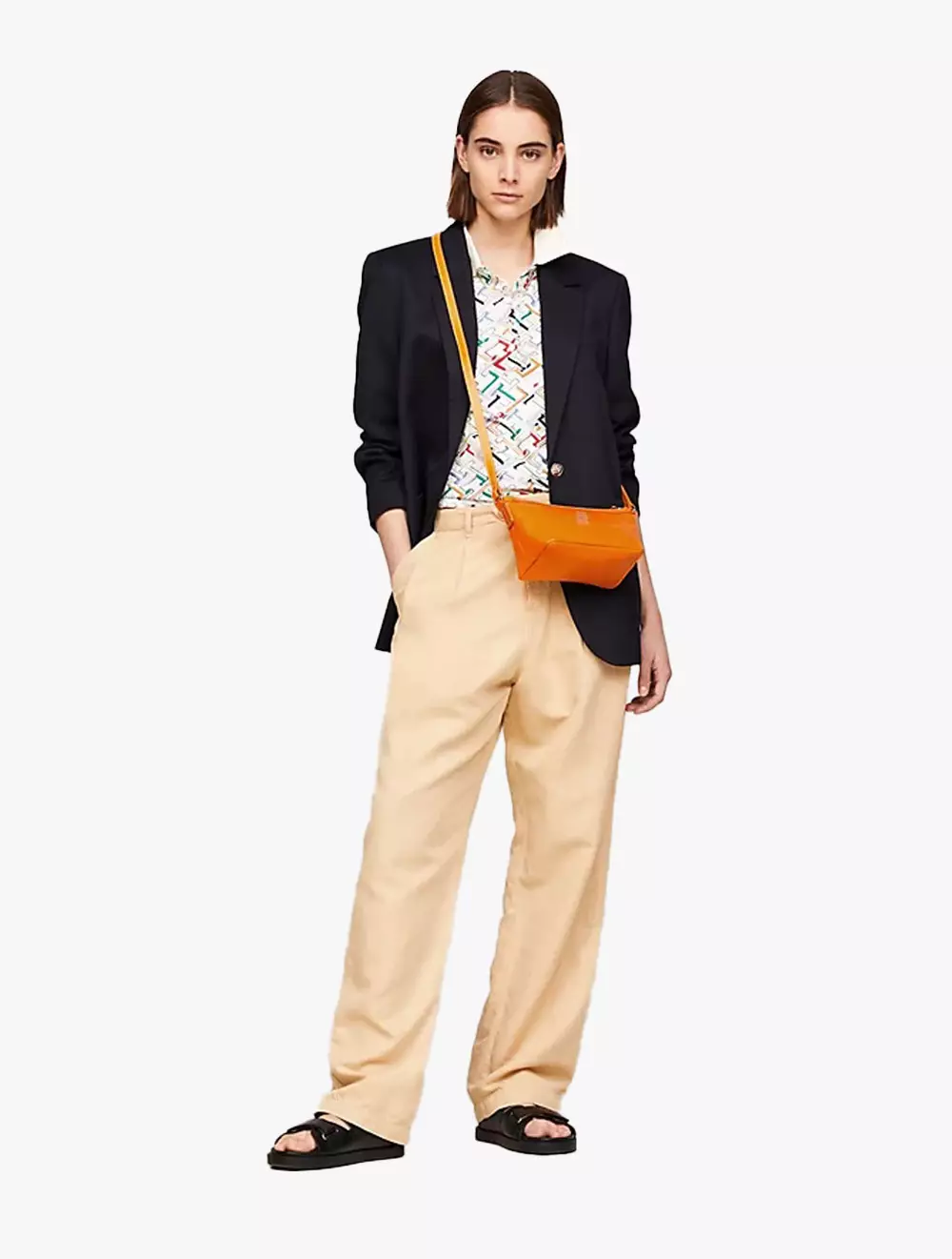 Jual Tommy Hilfiger TOMMY HILFIGER SMALL LEATHER CROSSOVER BAG