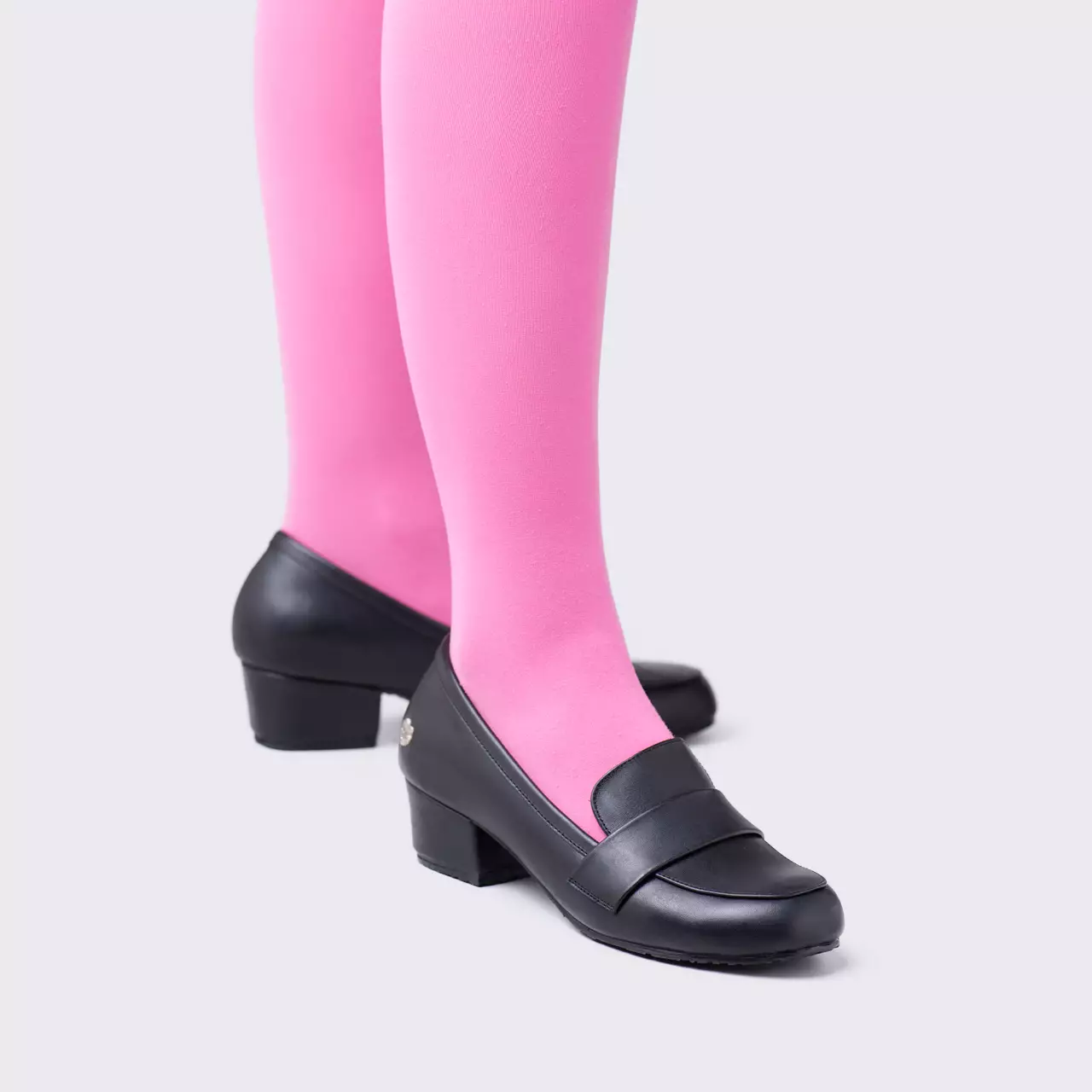 Grezzly Heels Genuine Leather Black