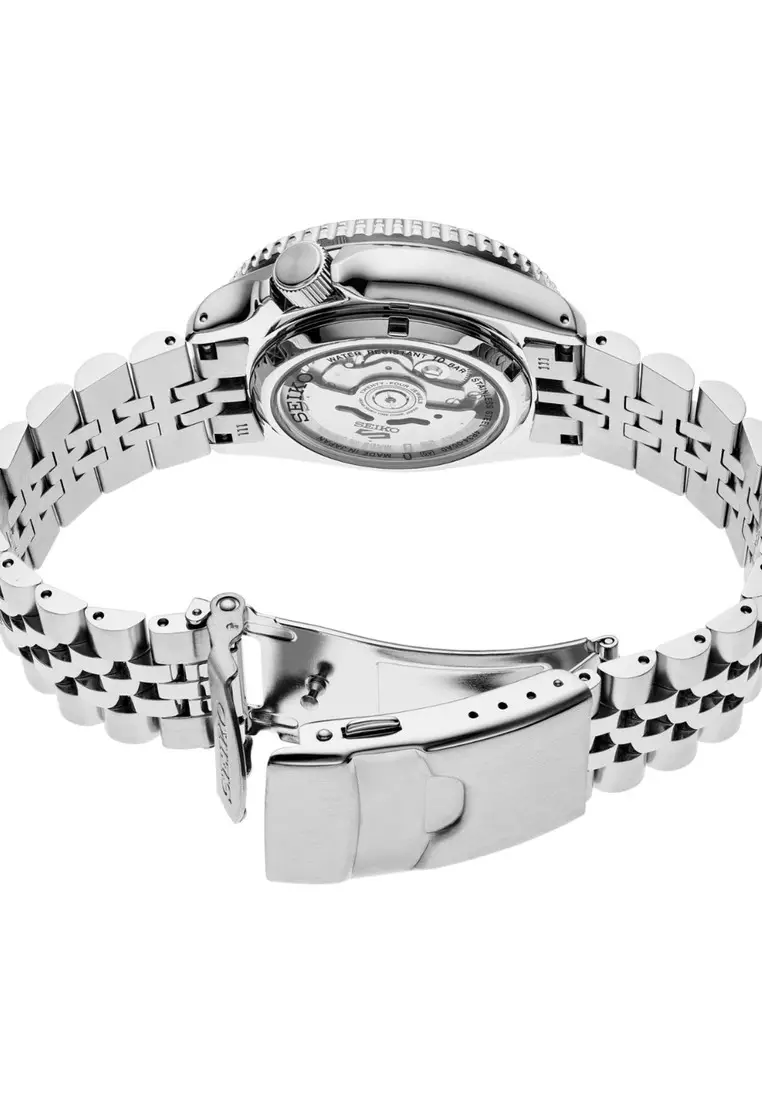 GMT SSK003K1 Automatic Men's Watch | Blue Dial with Silver Stainless Steel Band