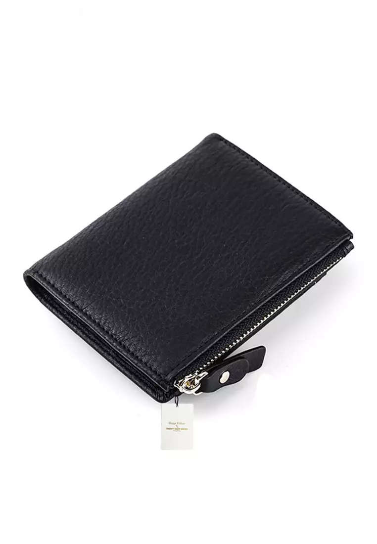Full Grain Leather Bi-Fold Wallet JW YT-6020