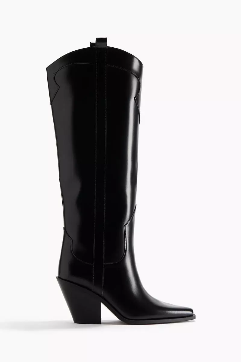 Discount on H&m  shoes - SKU: Knee-High Cowboy Boots