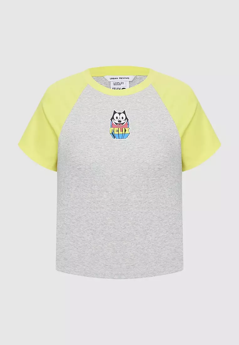 Urban Revivo Felix the Cat Cropped T Shirt 2024 Buy Urban Revivo