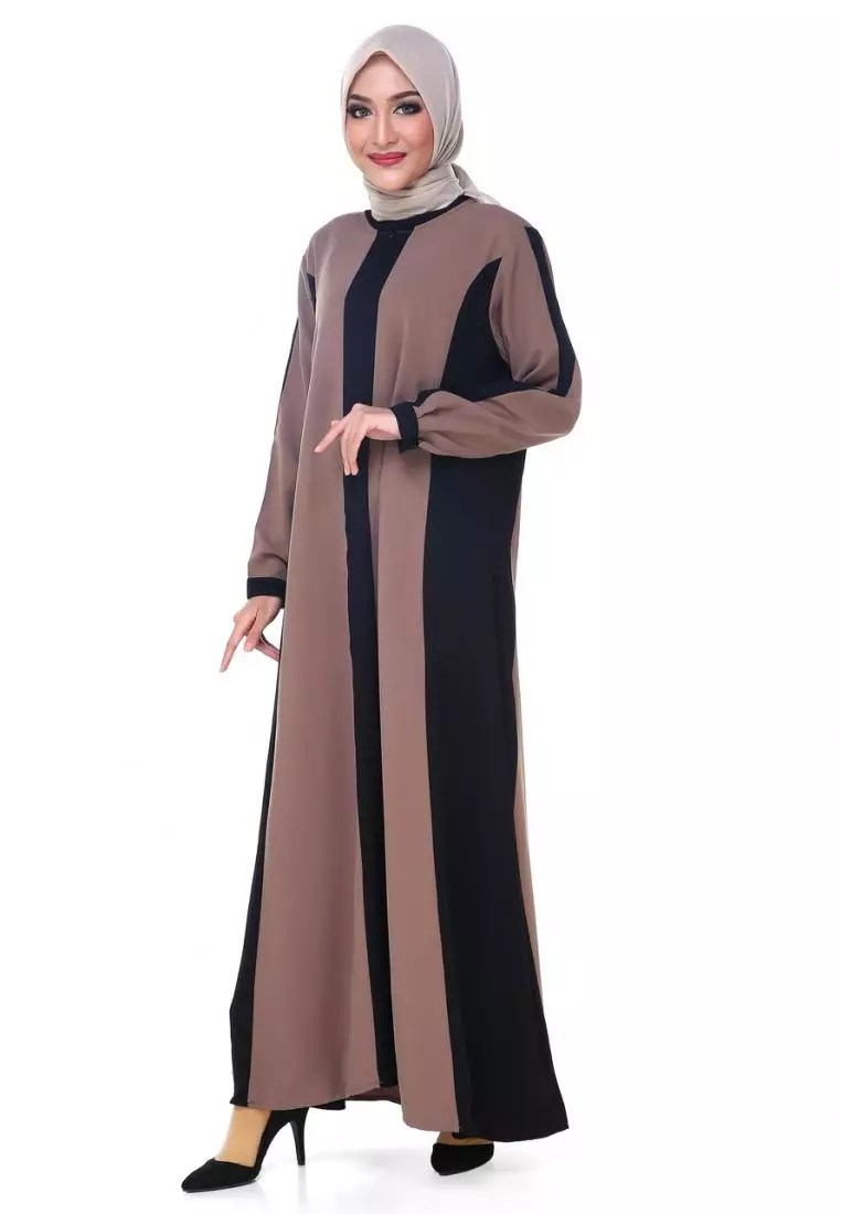 Dress Gamis Mastufah - Coklat