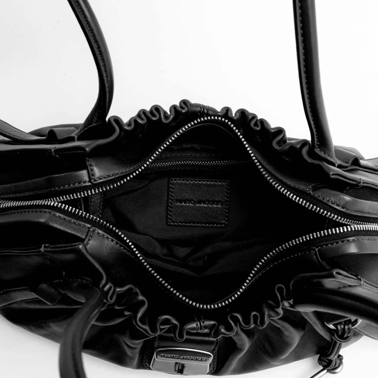 The Cristina Satchel Shoulder Bag Black