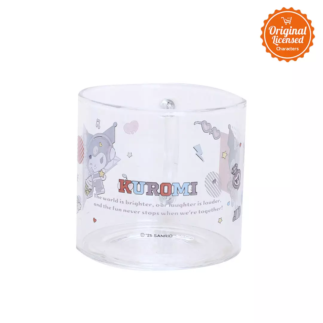 Sanrio Glassware Medium Kuromi 8x8.5 cm