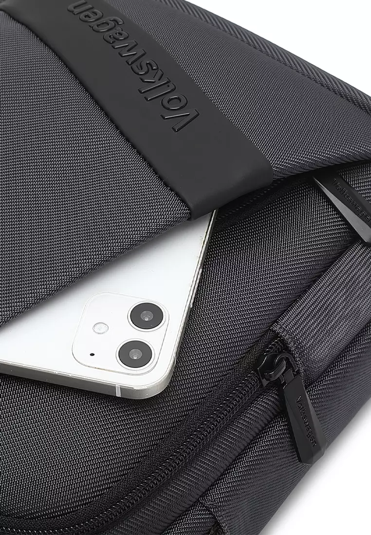 Men's Sling bag - Abu-abu