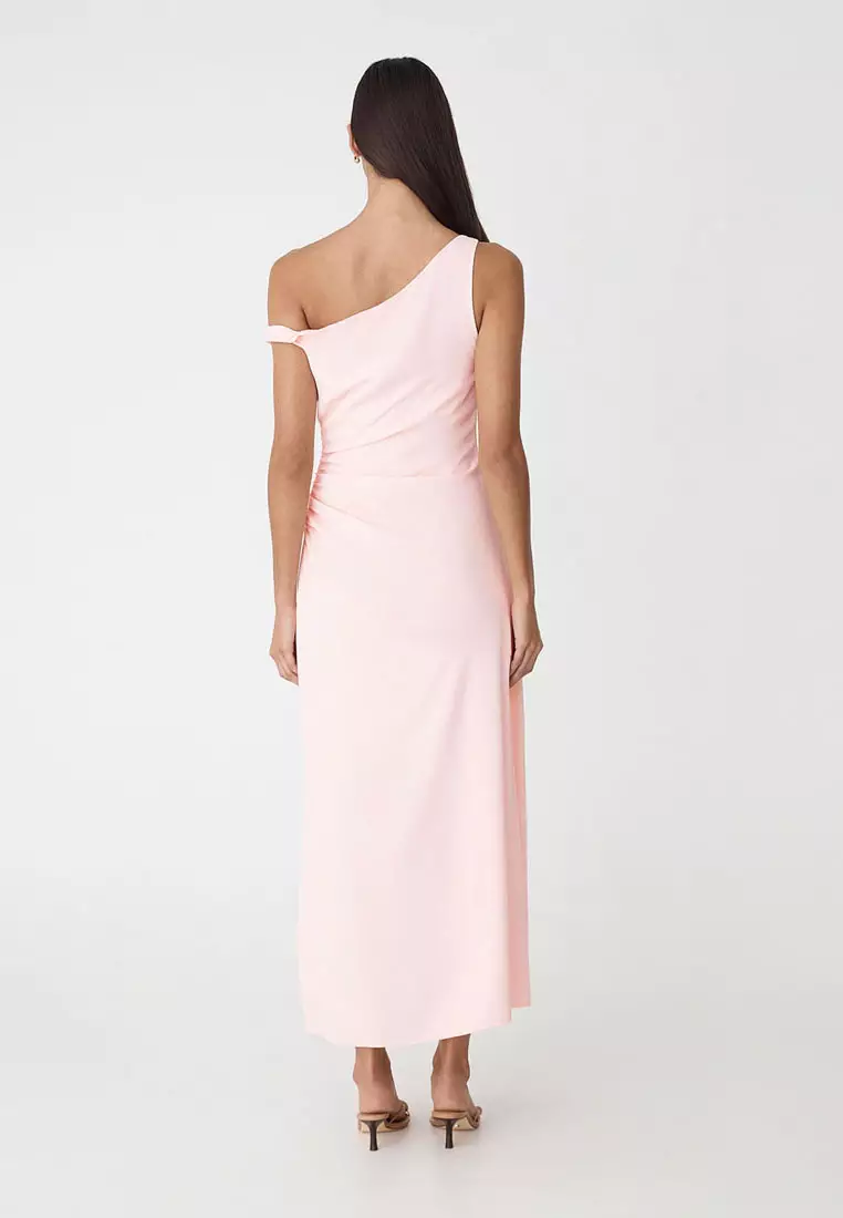 Afina One Shoulder Twist Dress