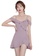 A-IN GIRLS purple Sweet Sling One Piece Swimsuit 65A37US149AF15GS_1