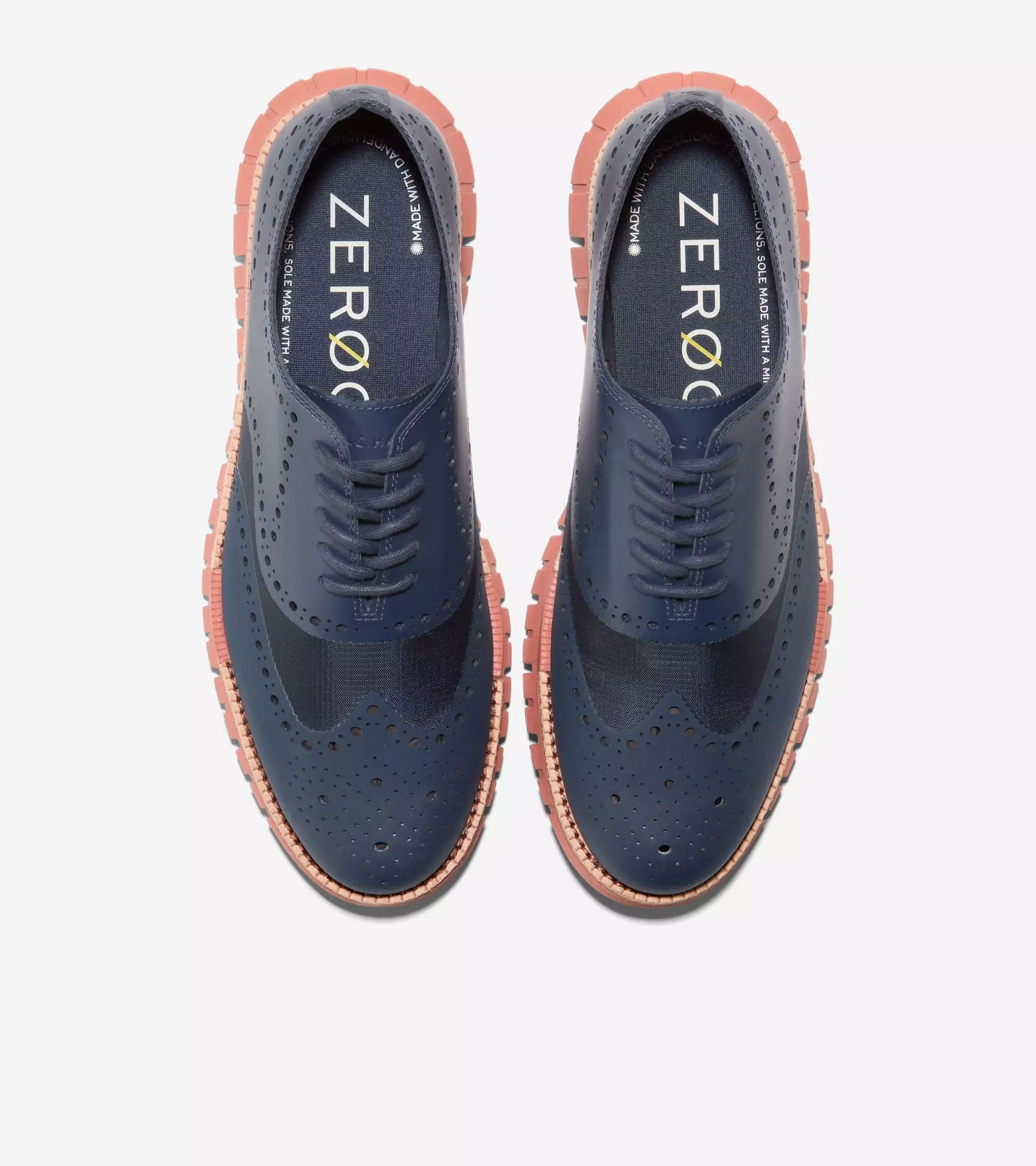 Cole Haan Man Zerogrand Ox No Stitch Sepatu Pria (Blue)