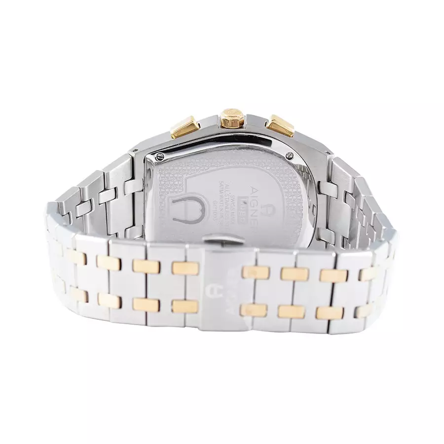 Aigner Lugo ARWG-12100302 rantai kombinasi Silver gold cowok