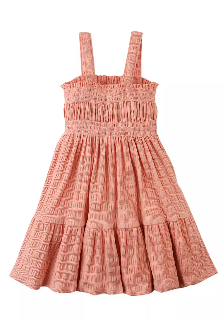 Lilianna Tiered All-Over Smocked Dress
