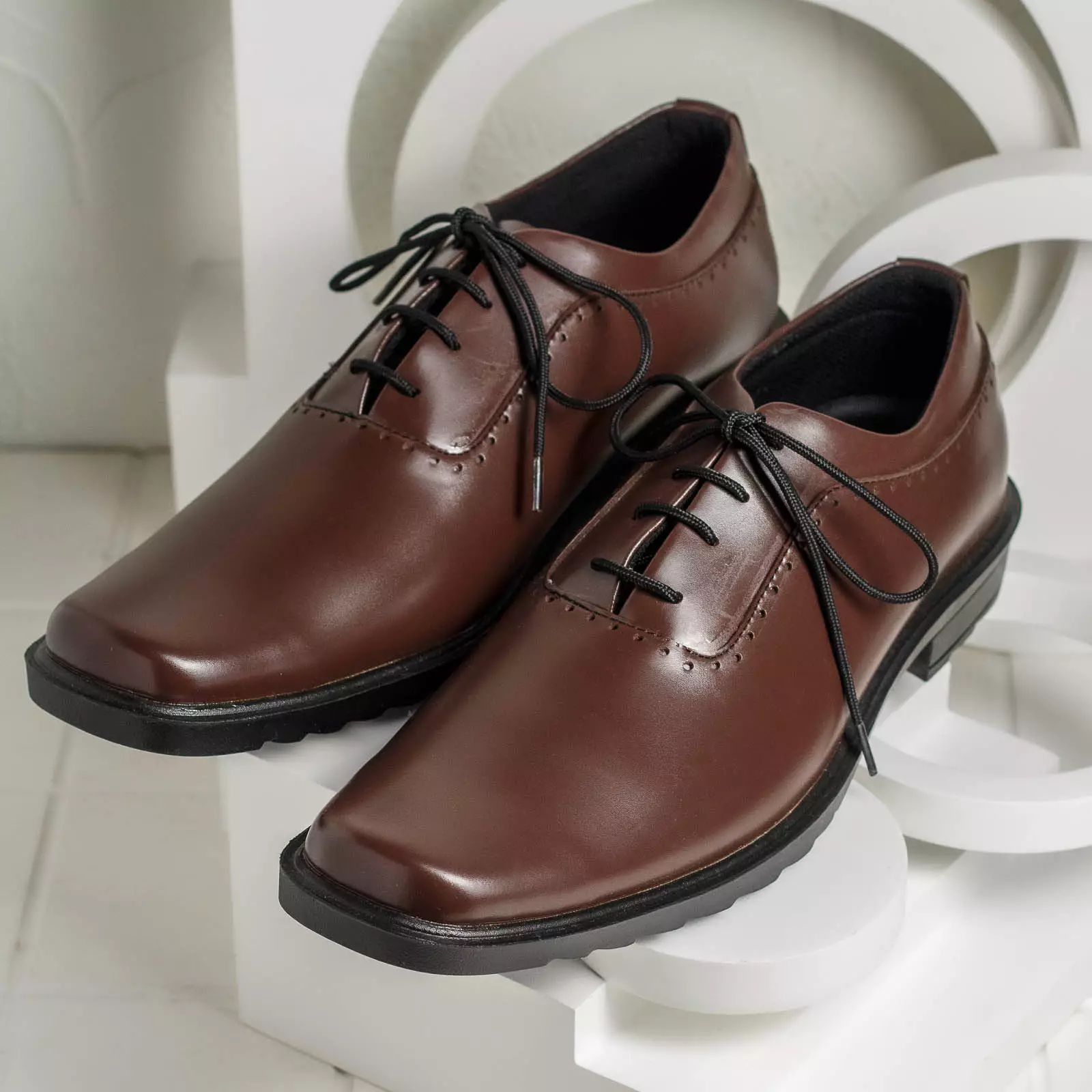 PAULMAY - Sepatu Formal Casual Pria Wina 78 Brown