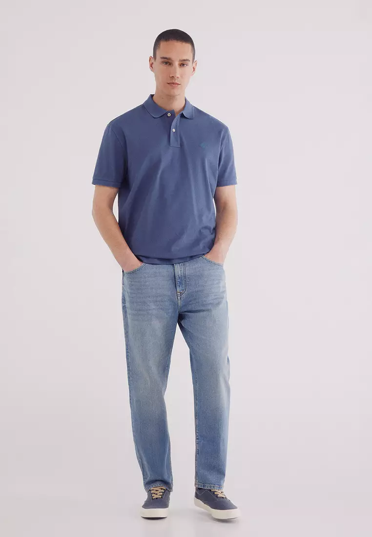 Essential Regular Fit Piqué Polo Shirt