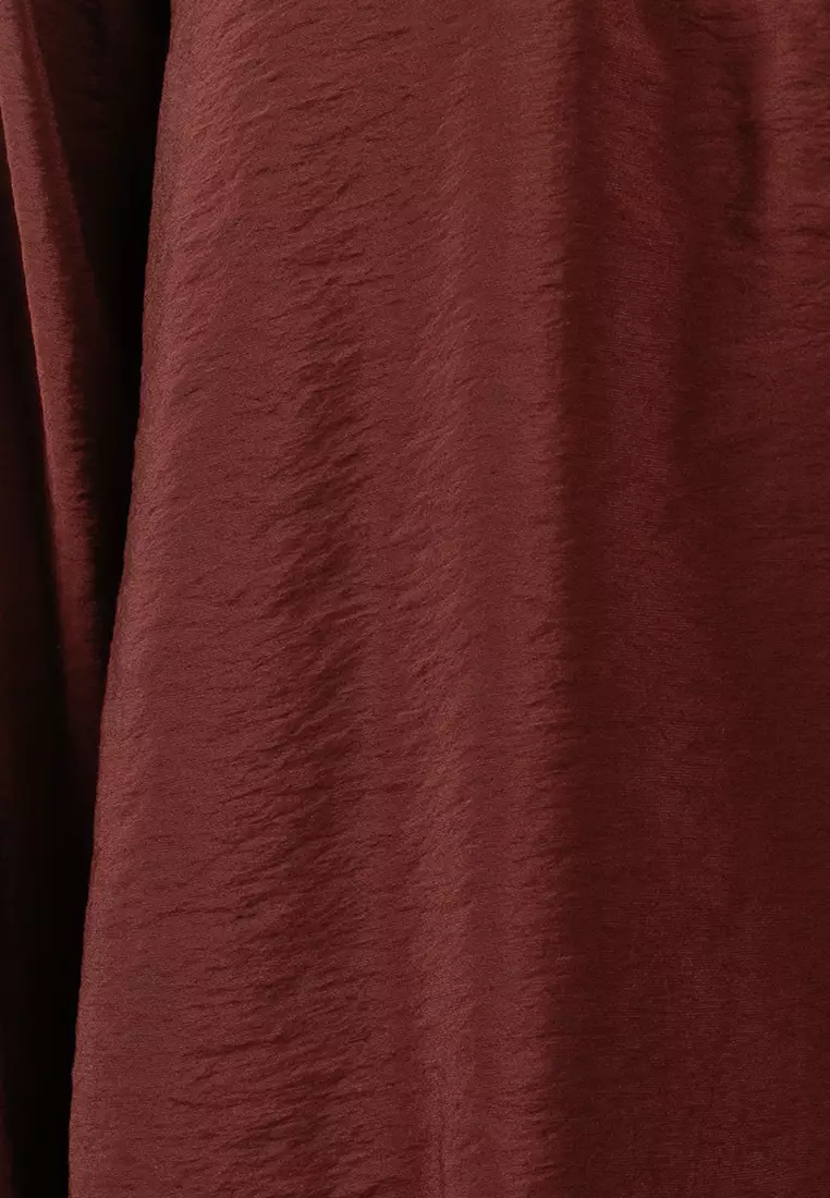 Long Sleeve Woven Top