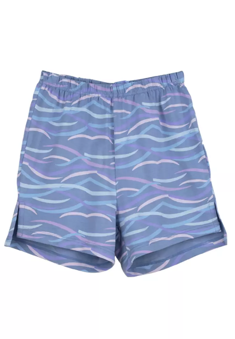 MMF Move Waves Two-Piece Top and Shorts Set