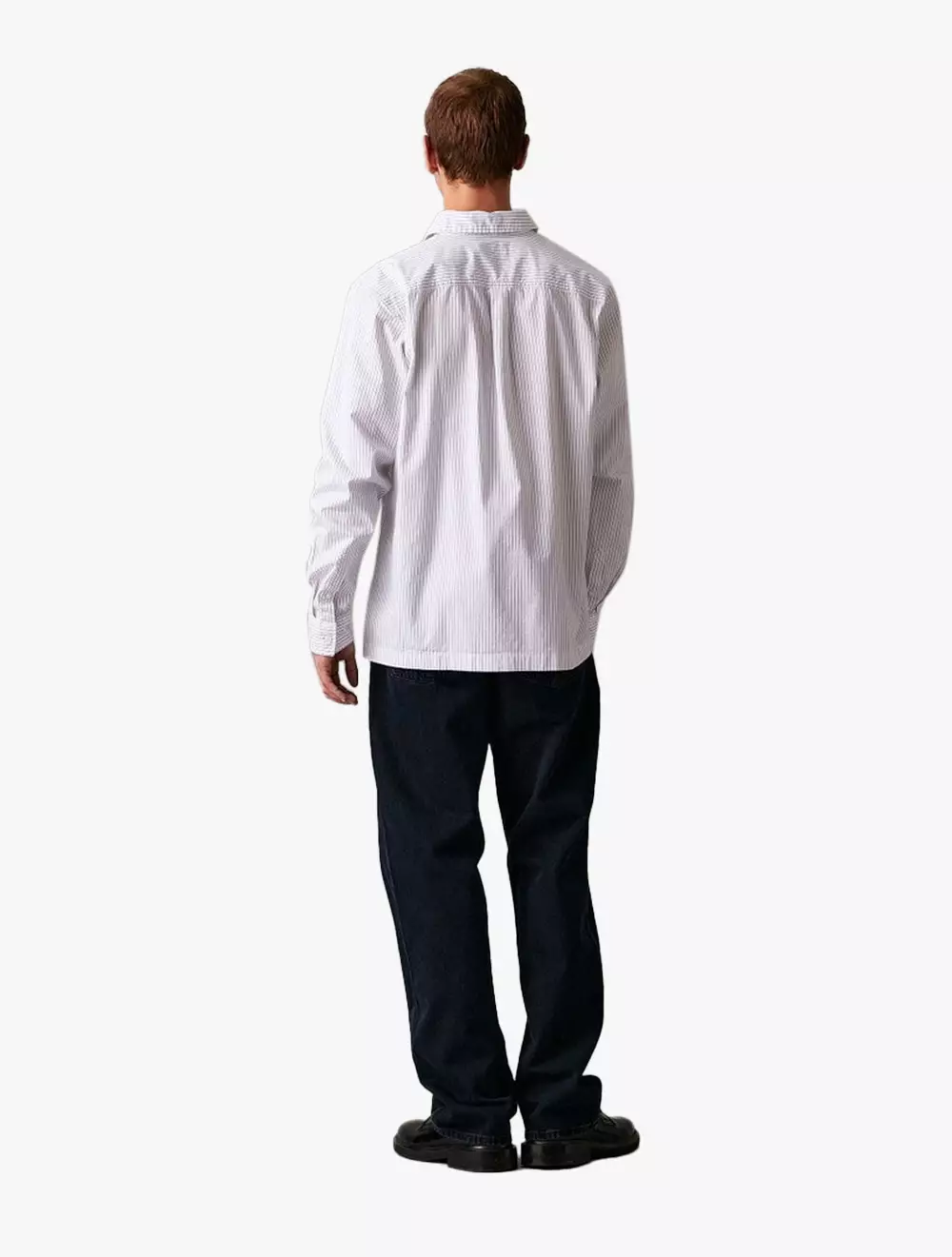 Calvin Klein Jeans - Pinstripe Shirt - White - white