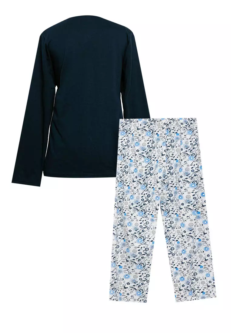 Pyjama Set  Long  Sleeve Long Pants  Sleepwear
