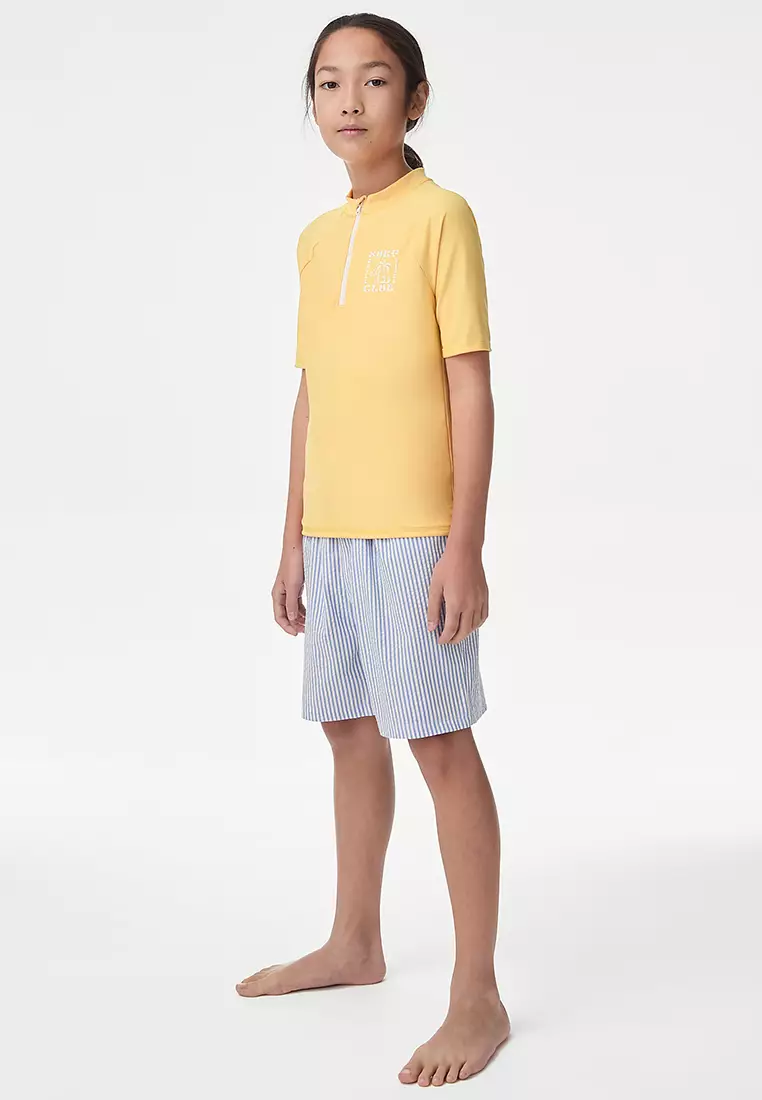 Quarter Zip Rash Vest