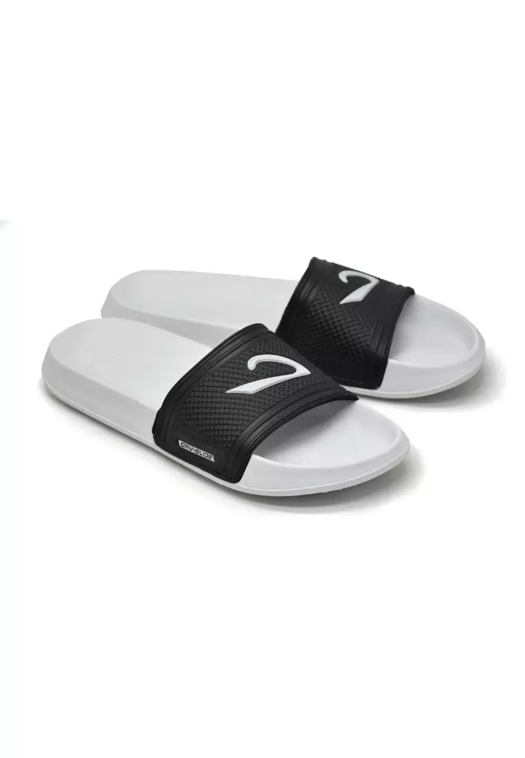 Carvil Sandal Pria Minos-SS White/Black
