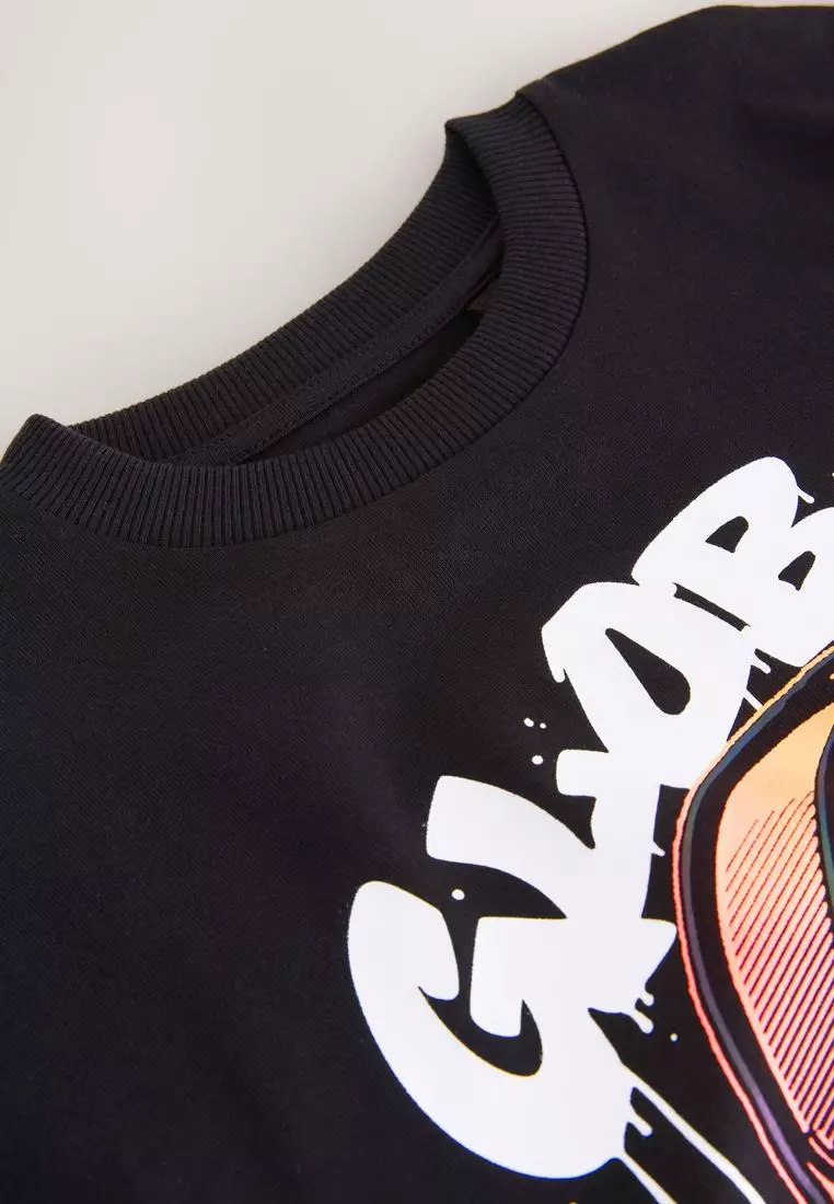 Relaxed Fit Short Sleeve Graphic T-Shirt