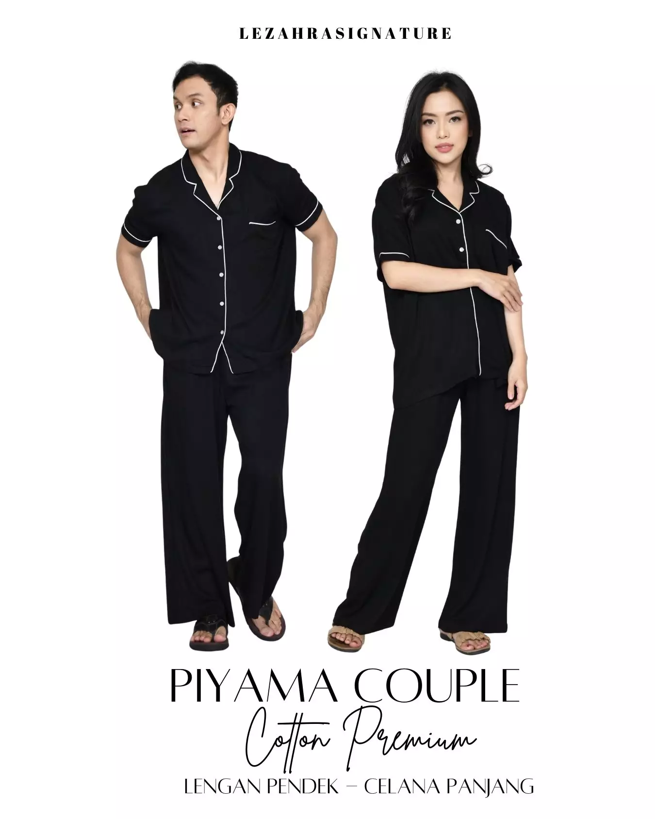 Piyama Couple BLACK Gift Box Series 