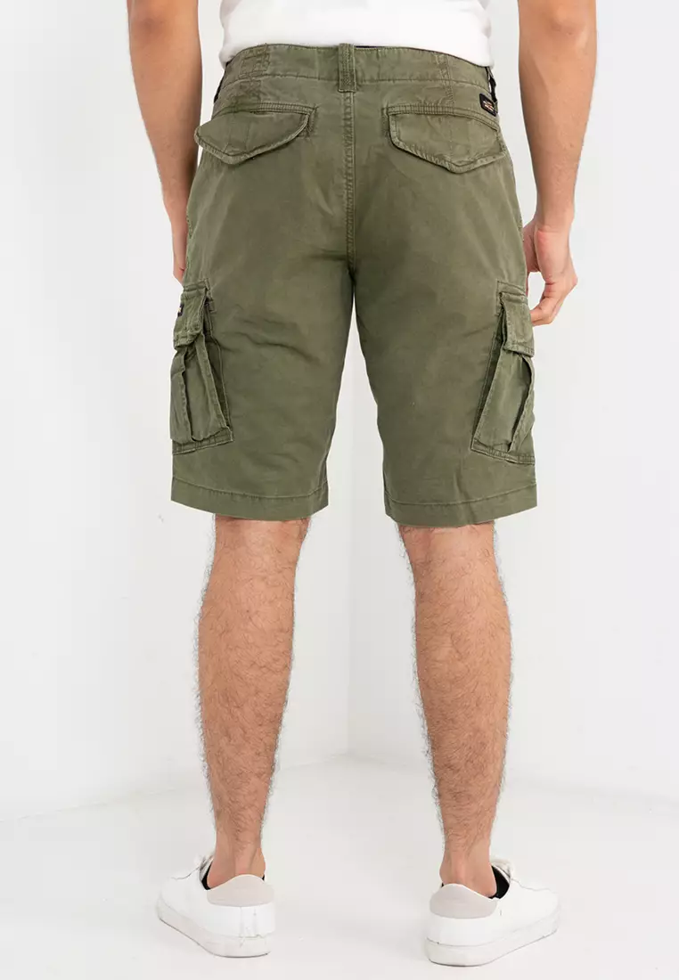 parachute cargo shorts superdry