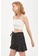 DeFacto black Pleated Mini Skirt 01E2EAAE21F958GS_1
