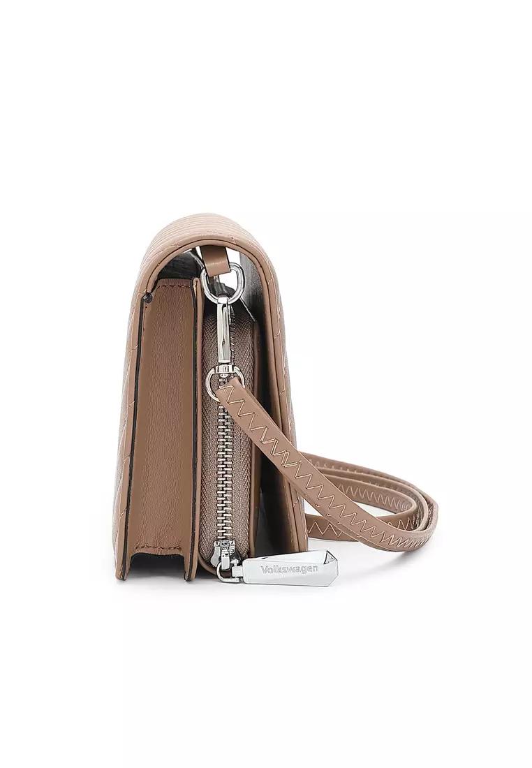 Women's Shoulder Sling Bag / Crossbody Bag - Khaki