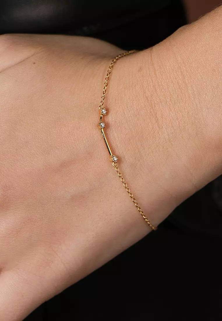  Vermeil Constellation Bracelet - Aries