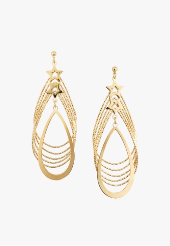 Forever K gold FOREVER K- Multiple-star earrings (Gold) 018D6AC4FFFE30GS_1