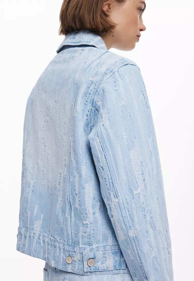 Denim jacket with pockets for women I Desigual.com