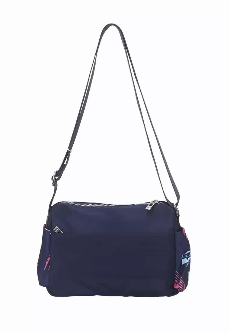 Travel Time Shoulder Bag 888-711832023 Blue