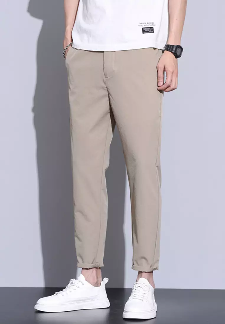 Elasticated Waist Ankle Pants