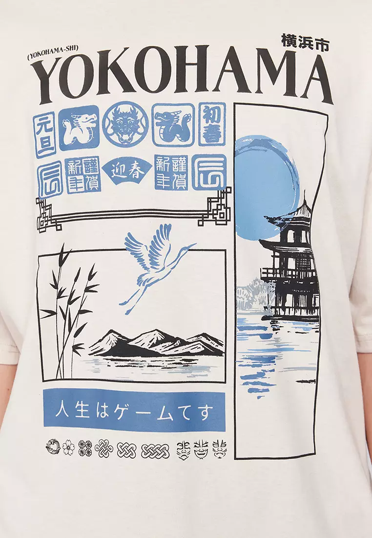 Trendyol Yokohama T-Shirt 2026 | Buy Trendyol Online | ZALORA Hong
