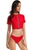 Its Me red (2PCS) Surf Red Split Swimsuit 2A3BBUS218FFD7GS_7