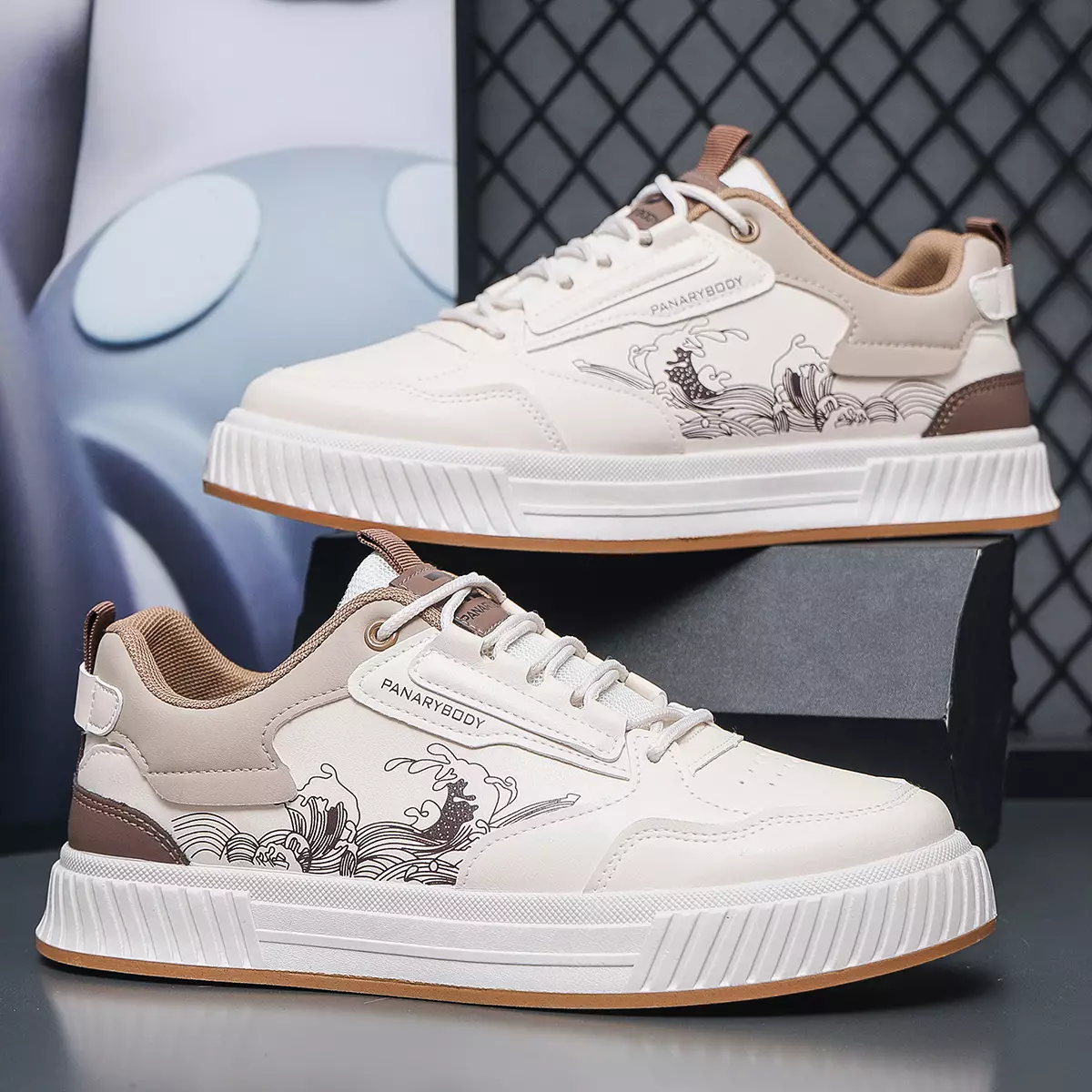 Sepatu Stylist Pria Sneakers Street Style Cowok Keren JB351