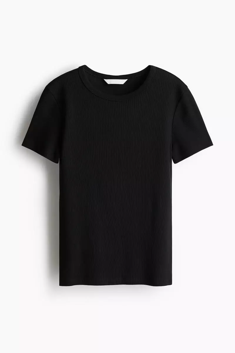Ribbed T-shirt