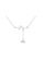 ZITIQUE silver Women's Heartbeat Necklace - Silver 934E4AC8574A7FGS_1