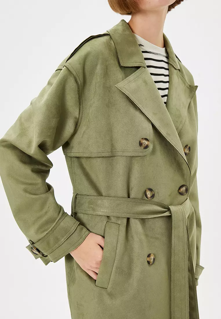 Double Breasted Trench Coat