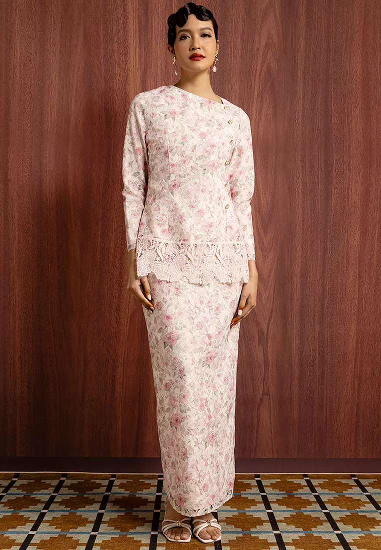 ELEANOR ASYMMETRICAL KEBAYA SET