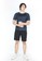 Lasona black Men Sportswear Baju Olahraga Pria 6BF05AAD62DA1FGS_4