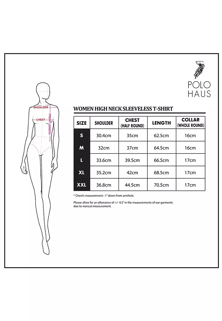 Polo Haus Women’s Inner Wear (High Neck) WBIN004HSL