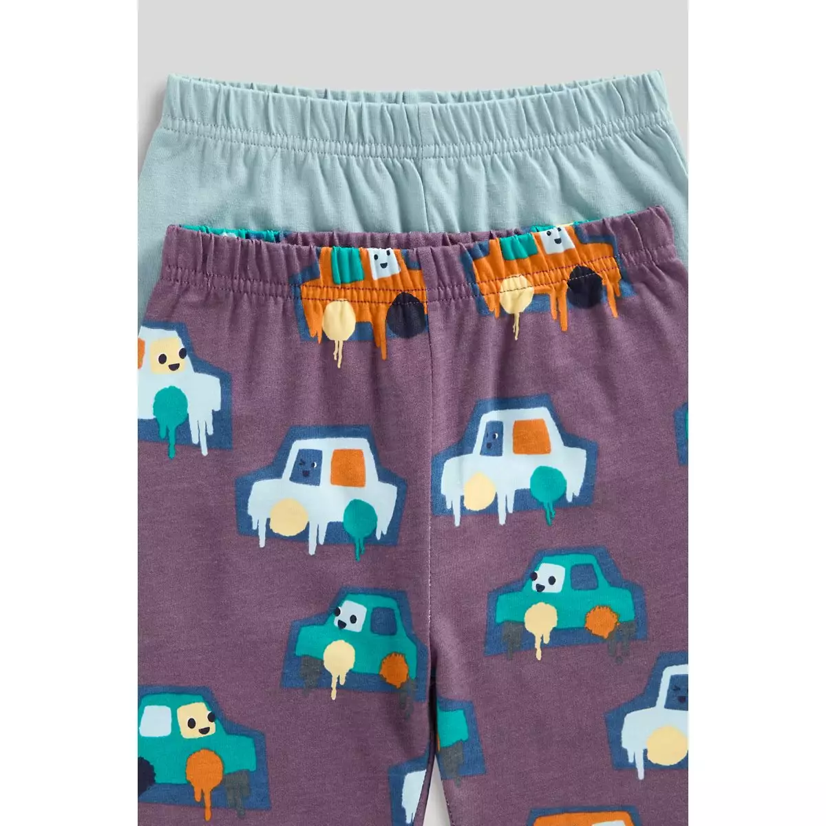 Mothercare Car Pyjamas - 2 Pack - Piyama Bayi Laki-laki (Biru)