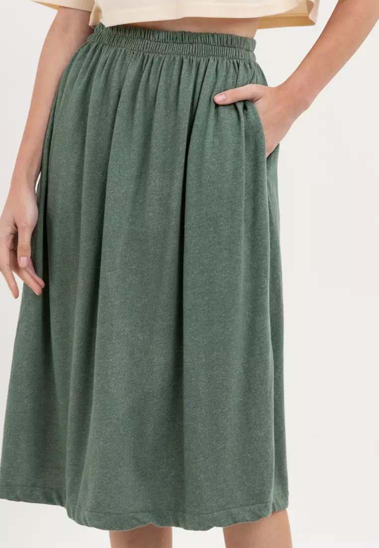 Laica Cotton Midi Skirt