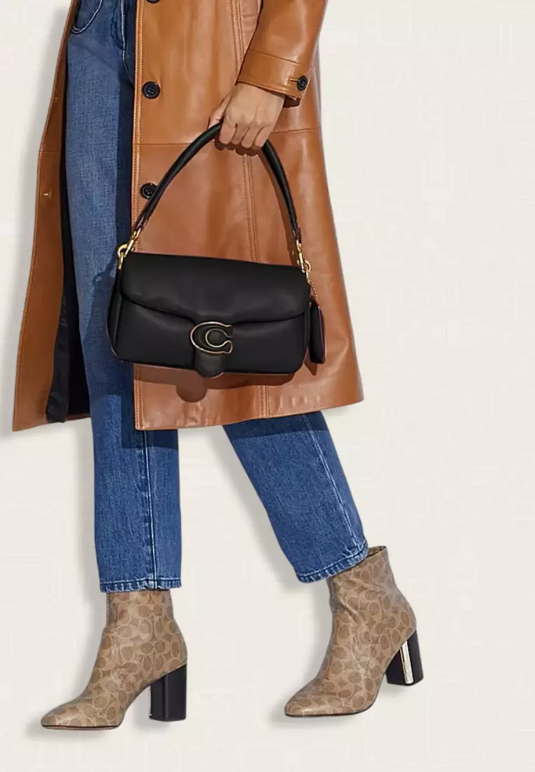 Coach Pillow Tabby Shoulder Bag 26 Black