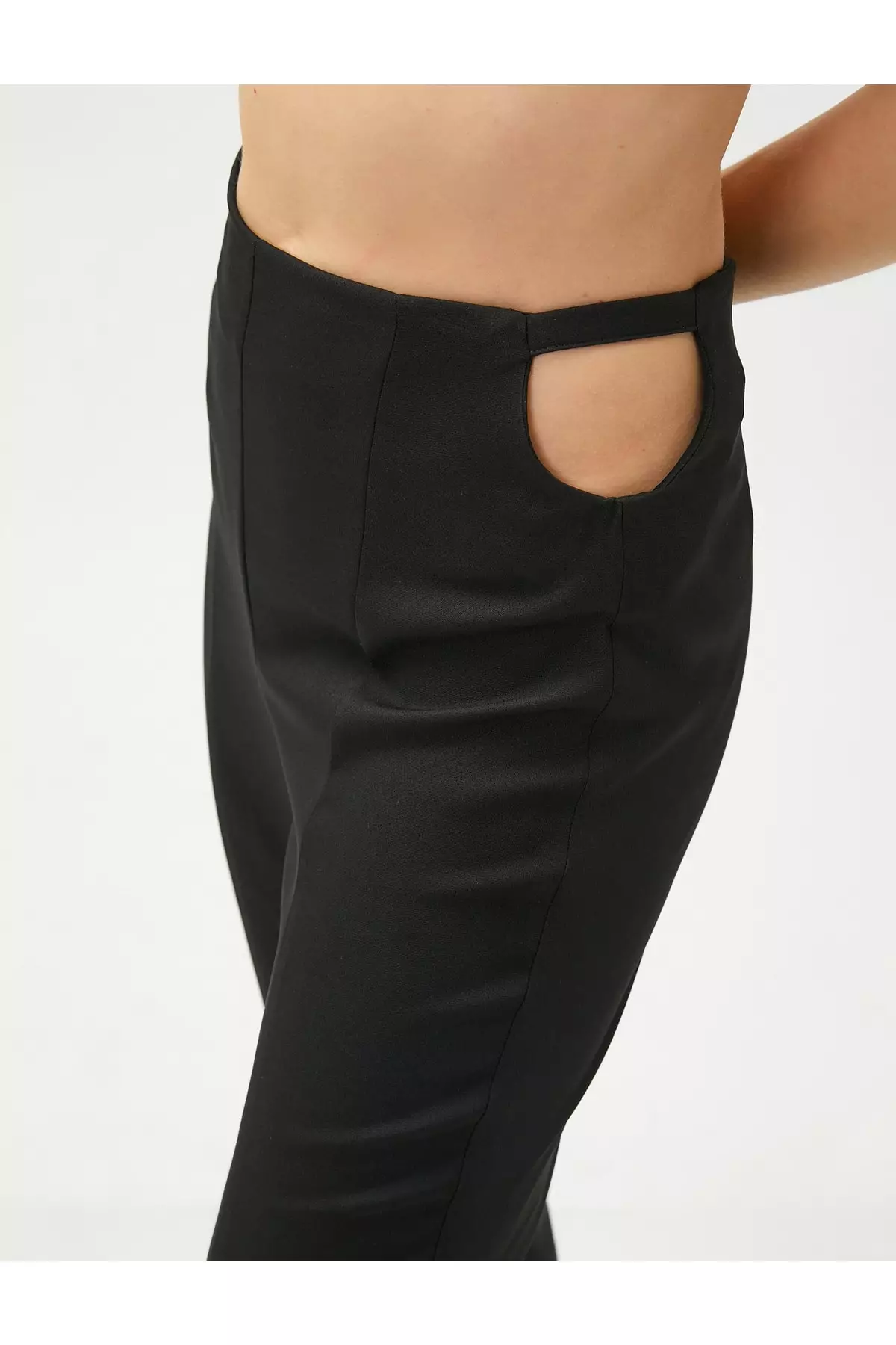 Wide Legs Slits Pants