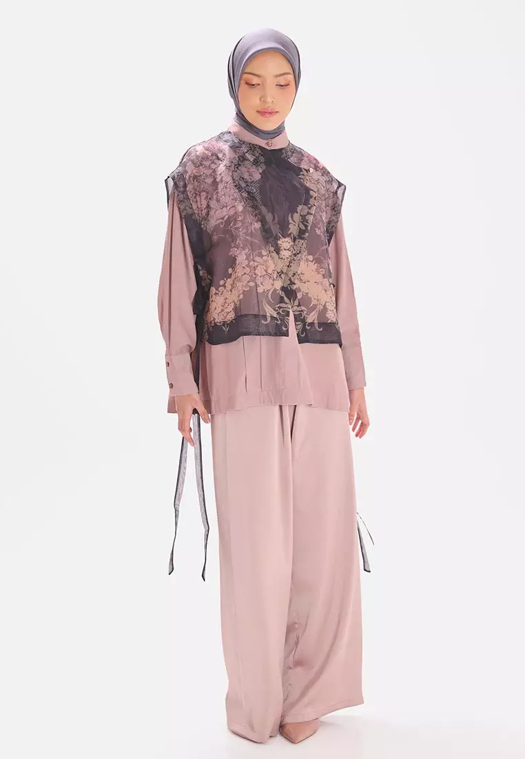 Ria Miranda Charcoal Rea Vest