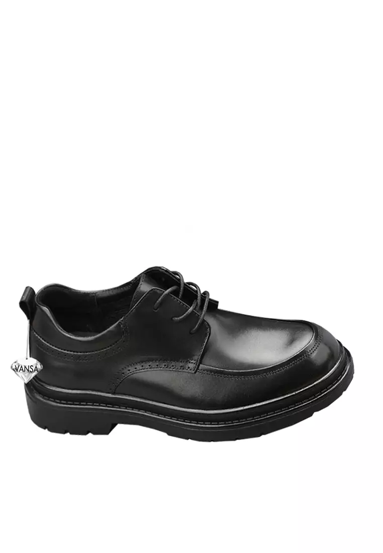 Discount on Twenty Eight Shoes  shoes - SKU: VANSA Top Layer Cowhide Lace-up Business Shoes VSM-F-62208