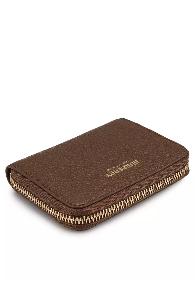 Burberry zipper wallet sales