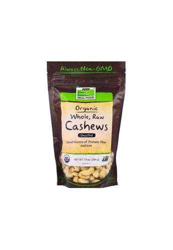Now Foods Now Foods, Real Food, Organic, Whole, Raw Cashews, Unsalted, 10 oz (284 g) 79989ES66D1D70GS_1